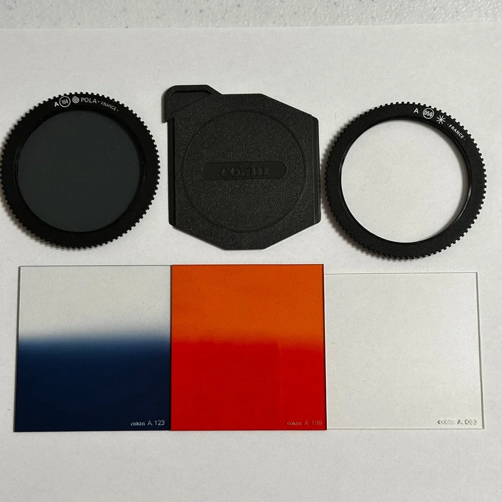 Cokin A Series Camera Graduated Filter & Holder Kit ND Polarizer Adapter‎ Ring
